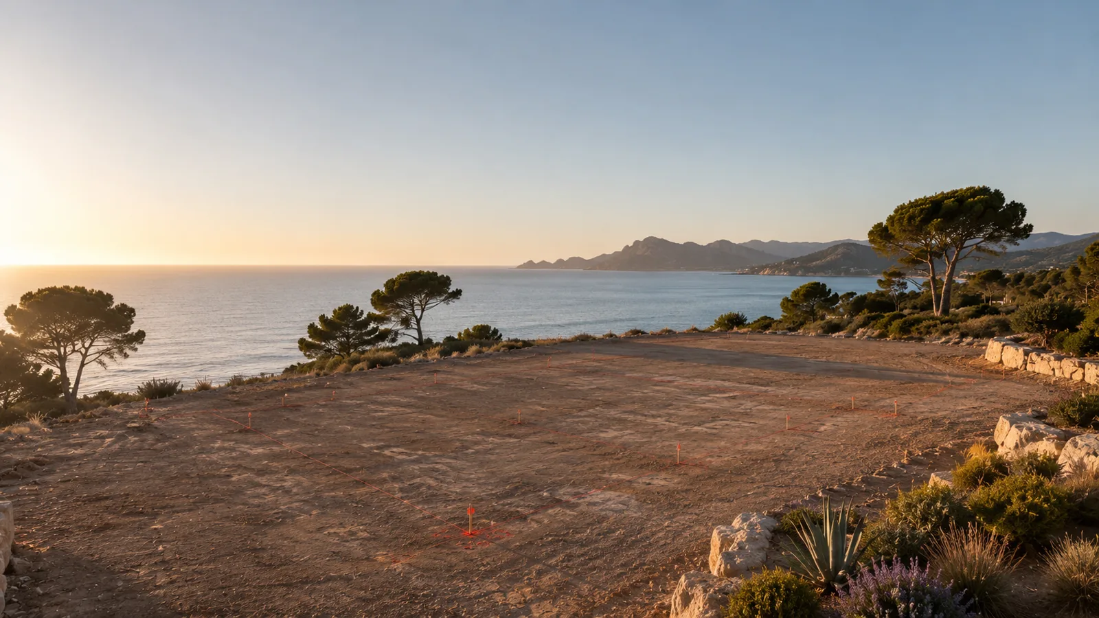 Terreno frente al mar