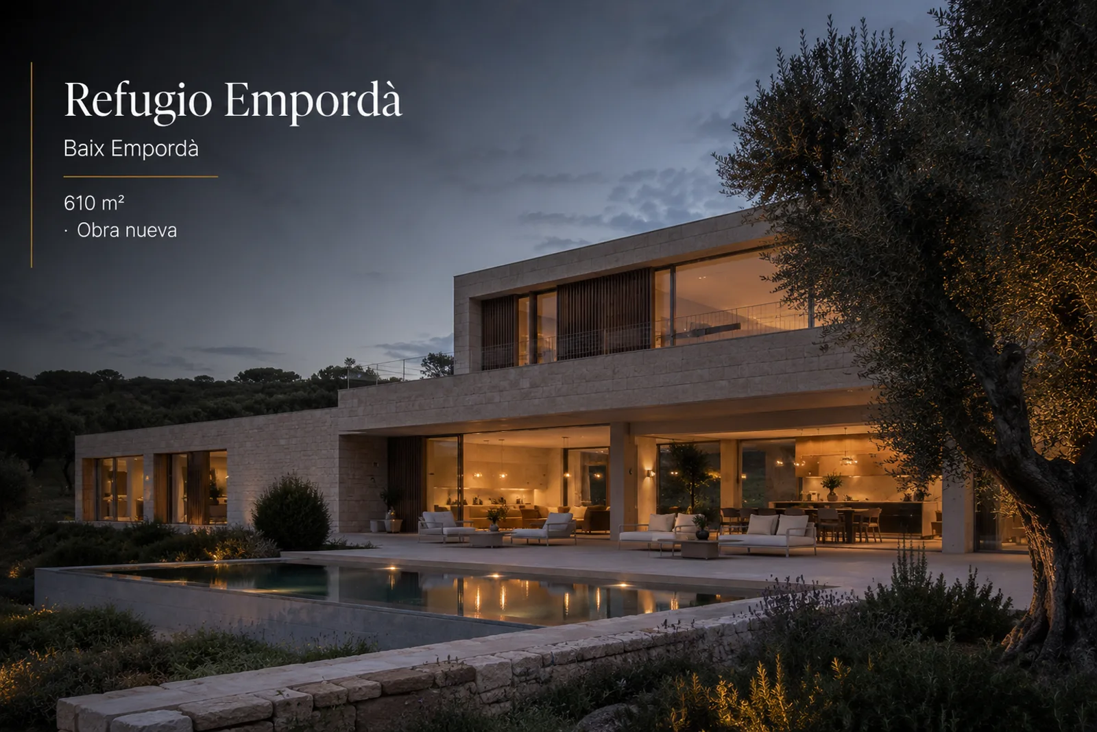 Refugio Empordà — Baix Empordà, obra nueva, 610 m²